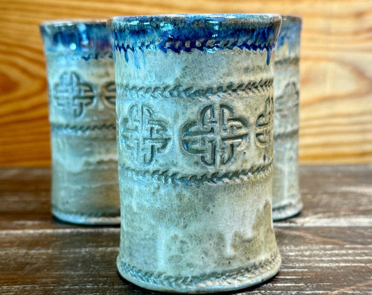 Cups with Celtic Crosses