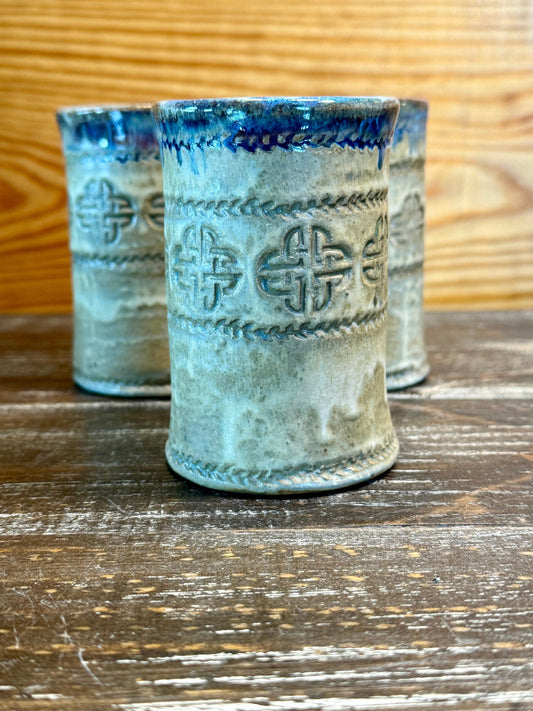 Cups with Celtic Crosses