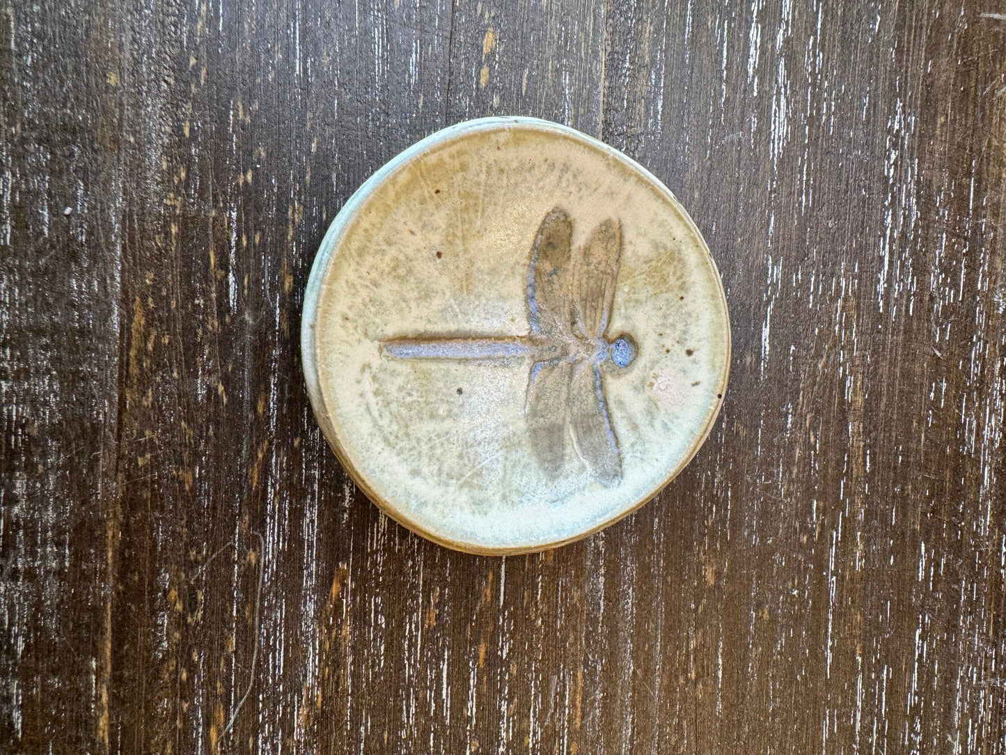 Trinket Dish with Dragonflies